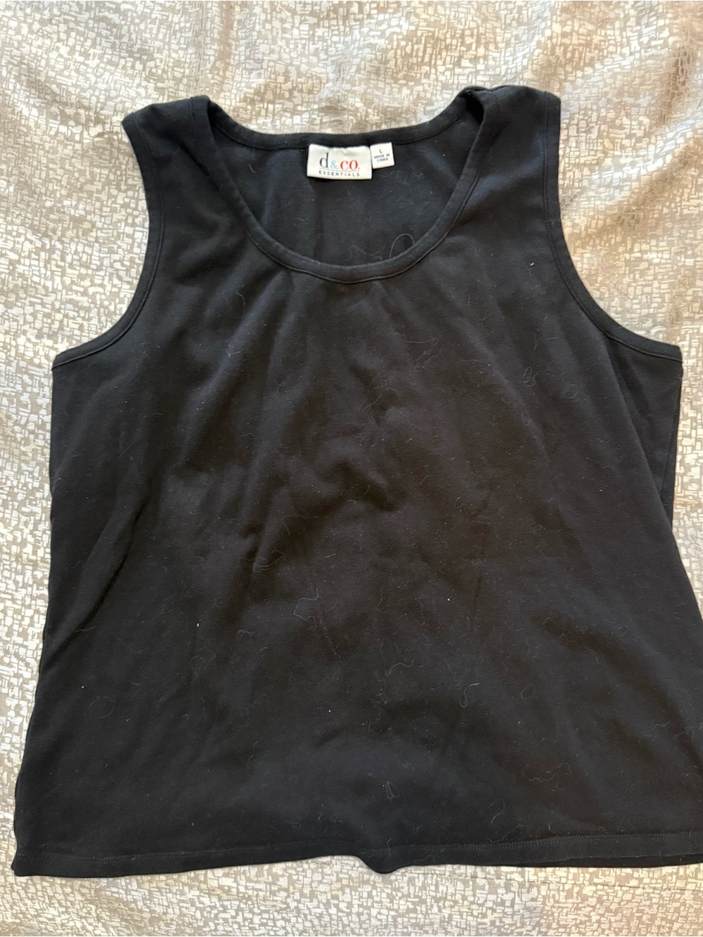 Essentials Black Women's Tank Top
